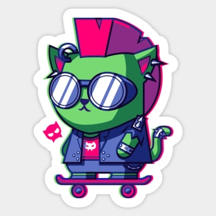 CatSoki Punkboy Sticker